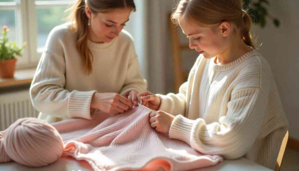 Advanced Knitting Techniques for Baby Blankets